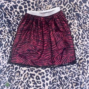 wonder nation zebra print skirt